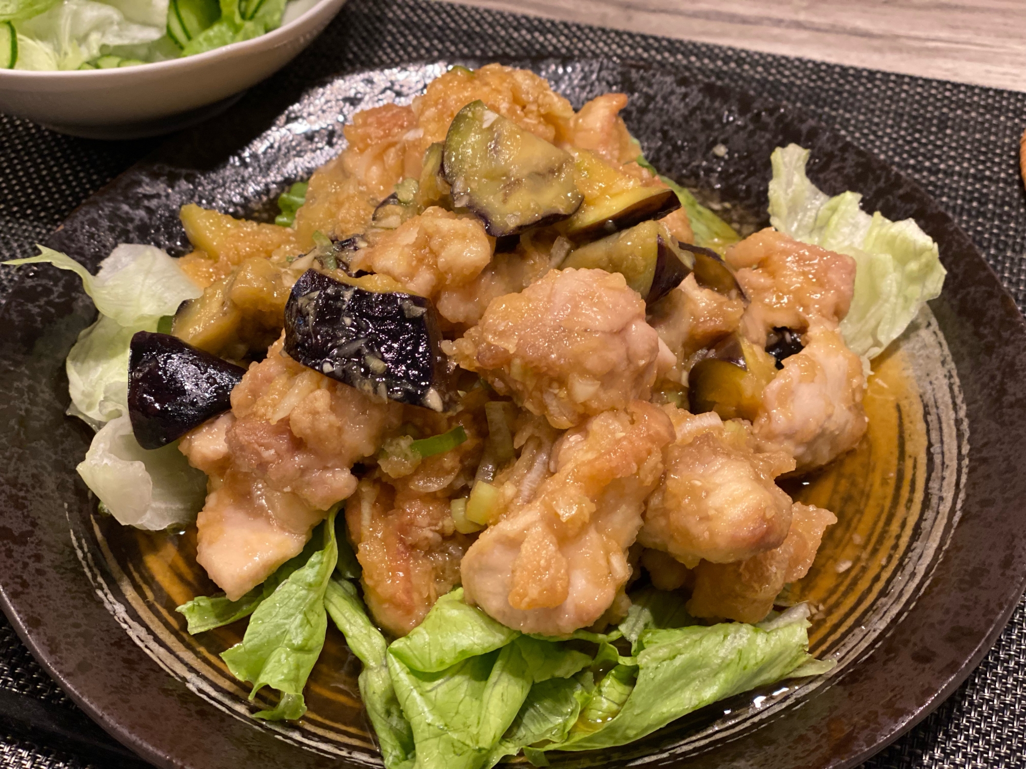 絶品 簡単 鶏もも肉となすびのマリネ レシピ 作り方 By 一生懸命男飯 楽天レシピ