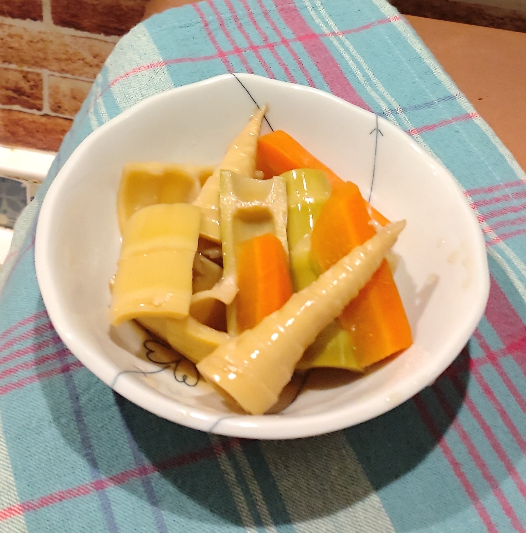 あとひと品に♡破竹と人参の煮物