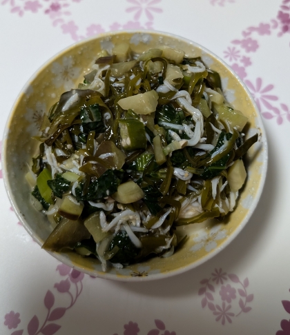 豆腐にかけて頂きました。
ご馳走様でした。