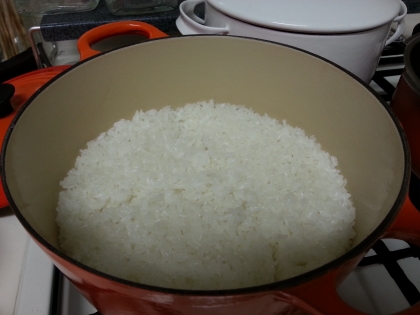 炊飯器が壊れて急遽作りました。もう炊飯器なんていらないですね。