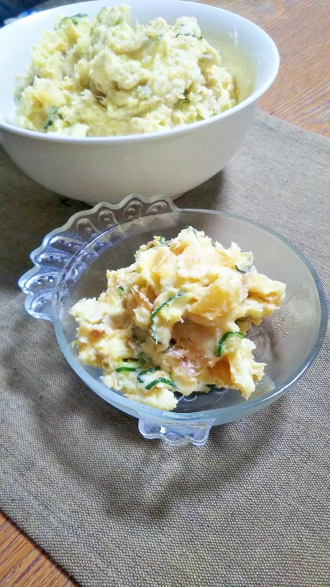 さつまいもとたくあんの和風ポテトサラダ レシピ 作り方 By ぺるく ろ 楽天レシピ さつまいもとたくあんの和風ポテトサラダ レシピ 作り方 By ぺるく ろ 楽天レシピ