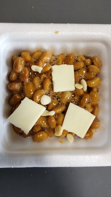 チーズカリサク納豆（天かすorグラノーラ）