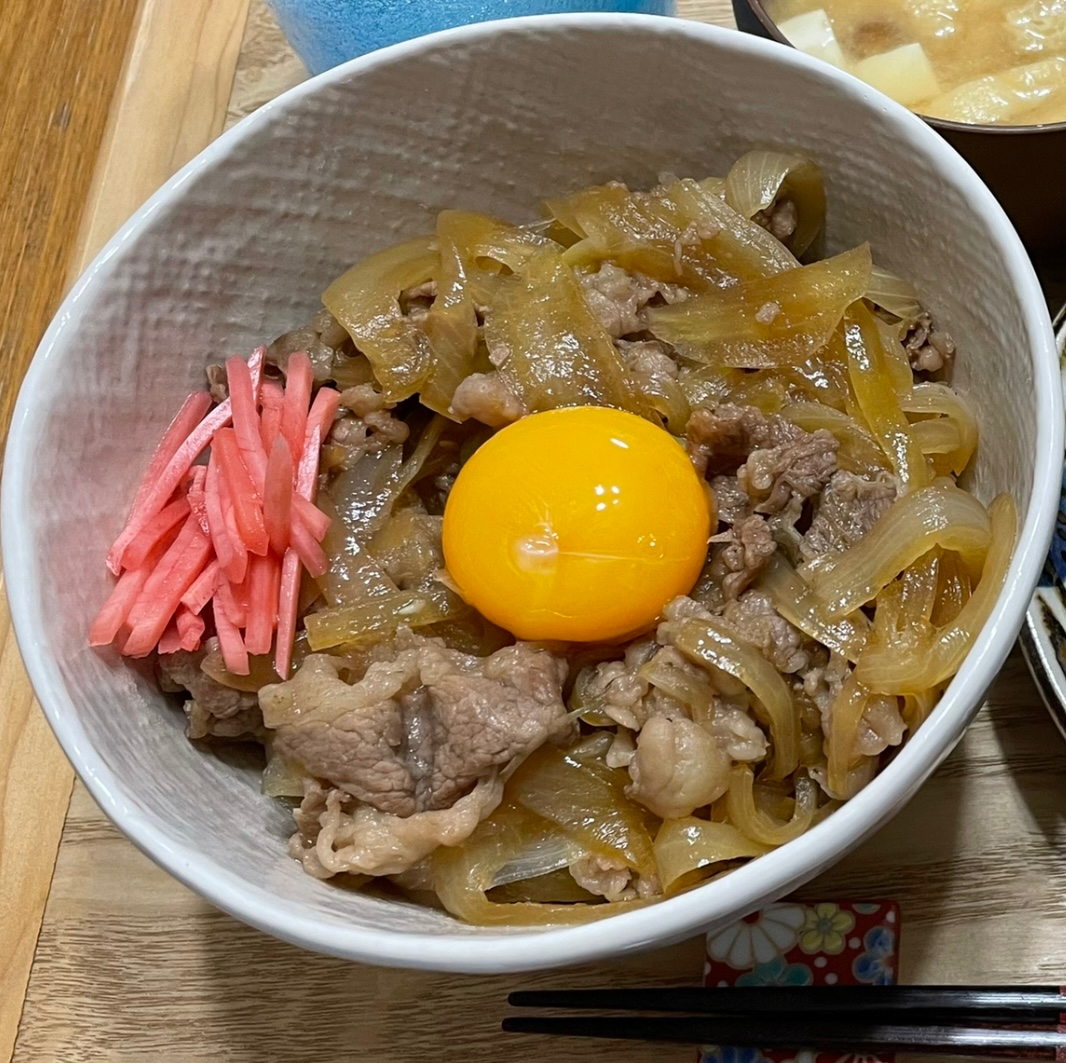 つゆだく牛丼