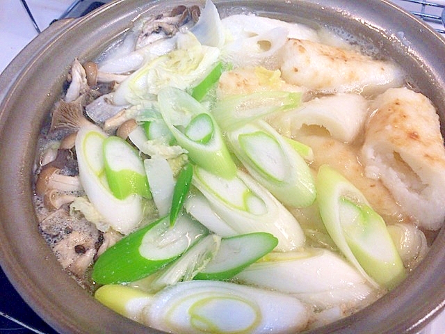 寒い冬の定番ですね☆秋田名物の我が家のきりたんぽ鍋