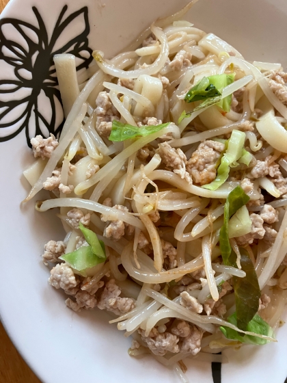 茅乃舎だしで簡単！焼きうどん