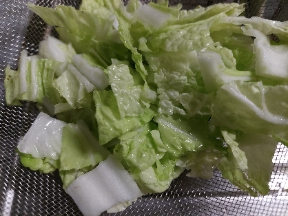 お味噌汁用にꕤ余った白菜の冷凍保存✧˖°