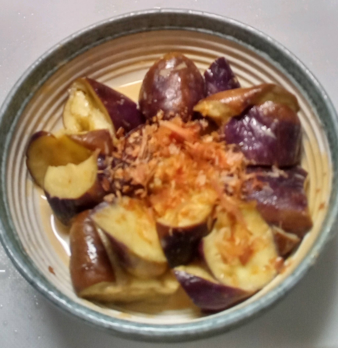 レンジで☆なすの味噌マヨ和え