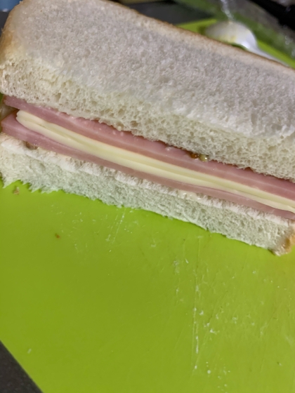 サンドイッチ【ダブルハムチーズ】