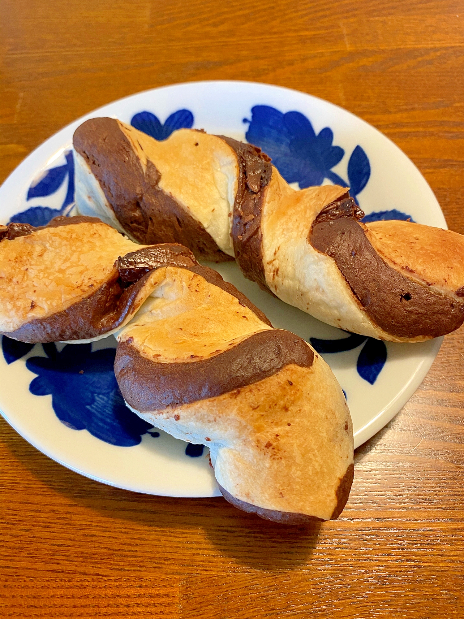 HMで作る簡単チョコねじりPAN