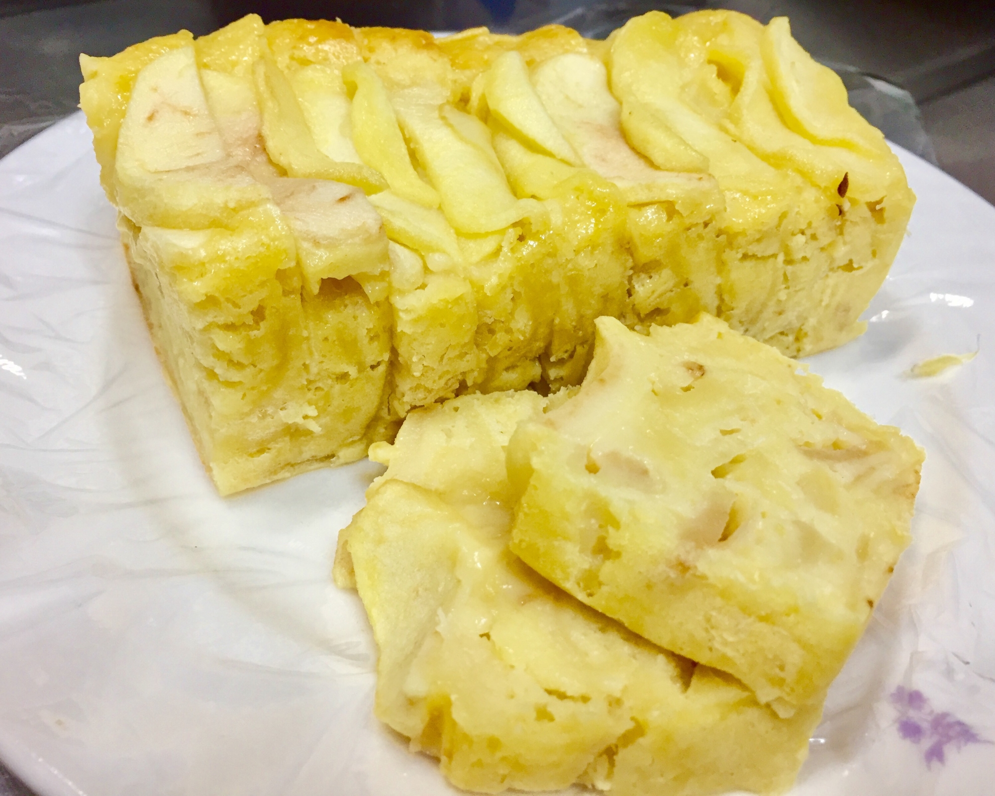 Hm使用 りんごヨーグルトケーキ レシピ 作り方 By Hina Mama 楽天レシピ