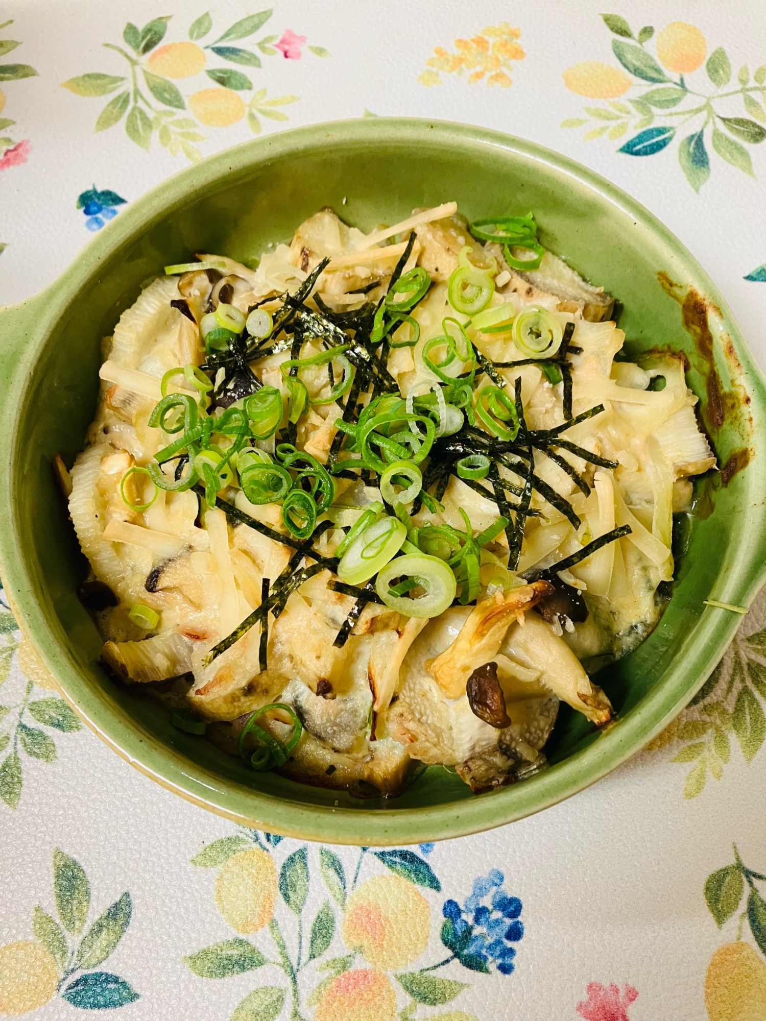 長いもの味噌豆乳和風グラタン
