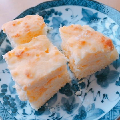 簡単 トースターで天板きな粉ケーキ