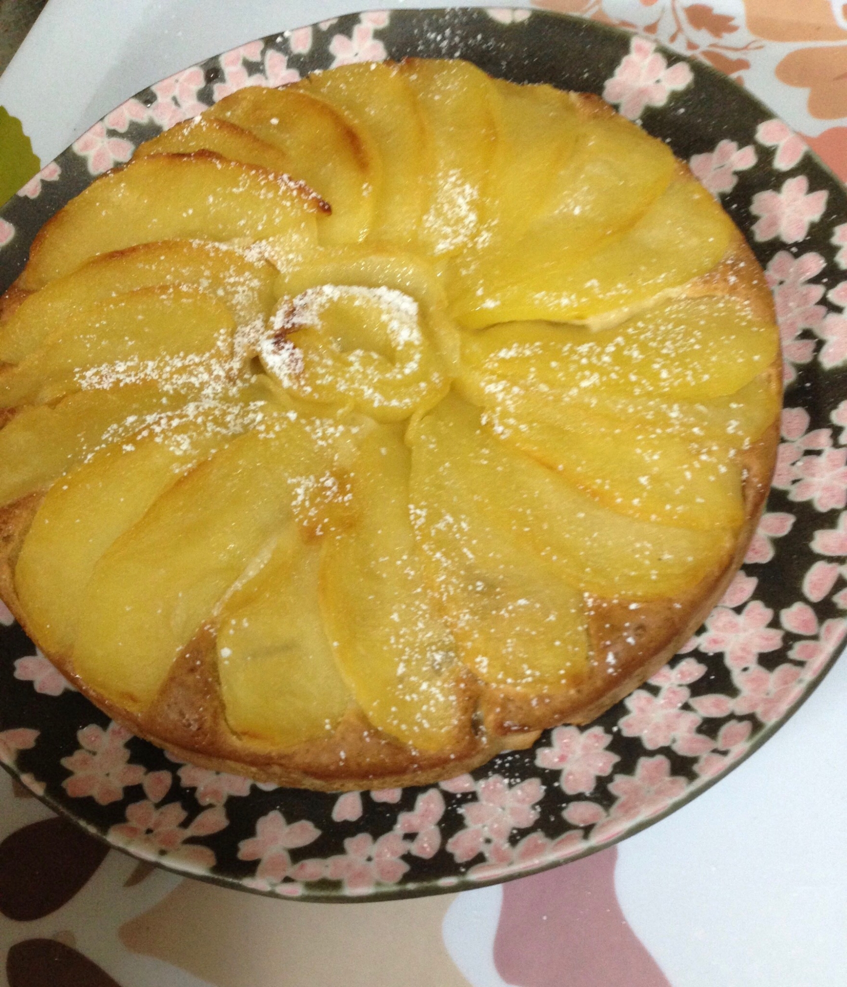 フライパン調理☆林檎ケーキ