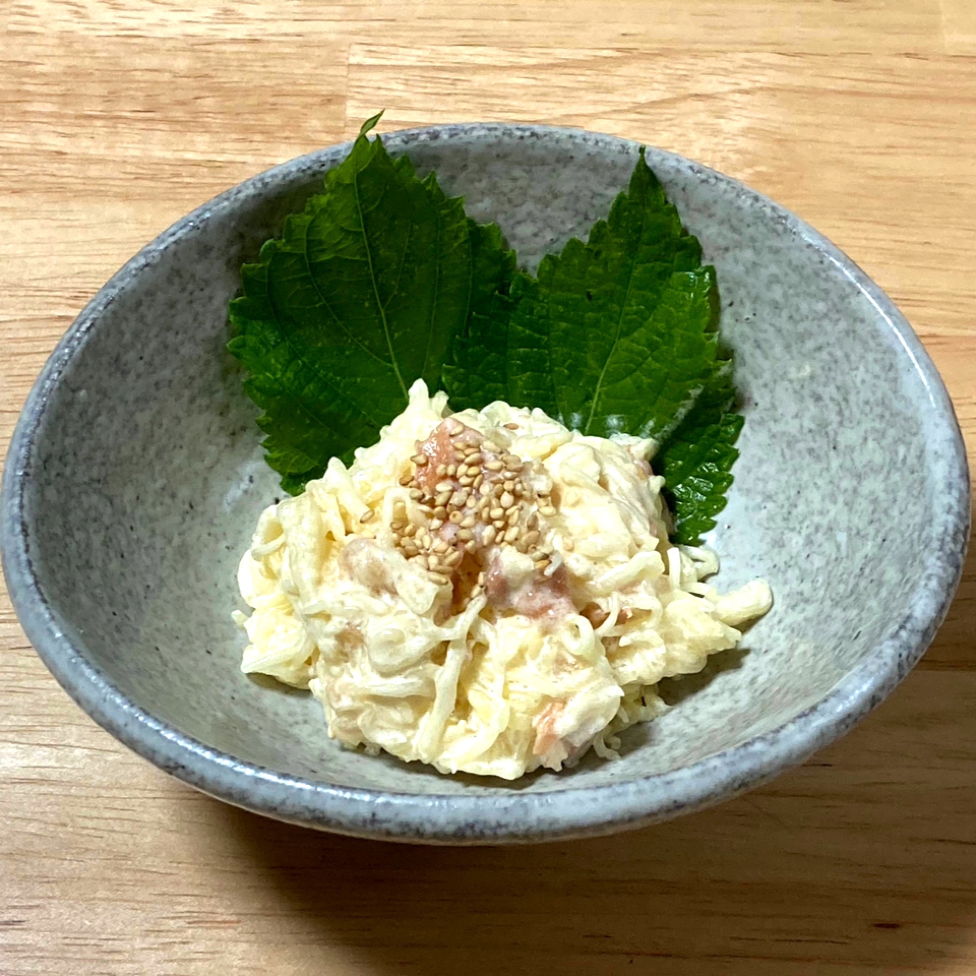 さっぱり梅が香る☆そうめん瓜の梅干しサラダ