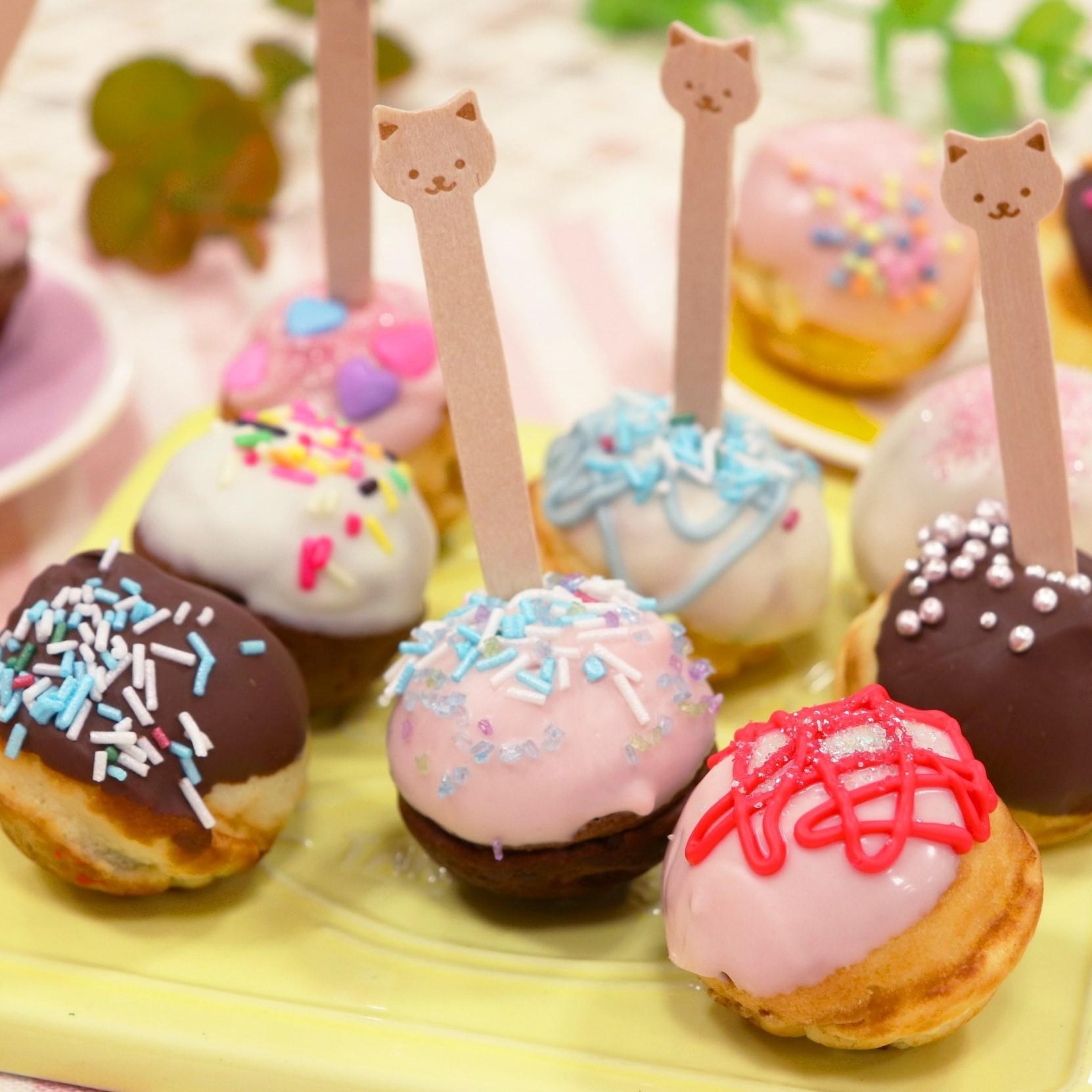 たこ焼き機で大量生産★ベビーカステラケーキ