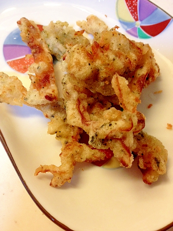 スルメの天ぷら レシピ 作り方 By ゴールデンアルジータ 楽天レシピ