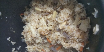 鶏ごほう炊き込みご飯