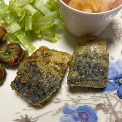 塩サバで！簡単すぐ出来る鯖の竜田揚げ！