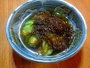 もう1品欲しいときに☆切るだけ簡単もずく酢 レシピ・作り方 by 如月