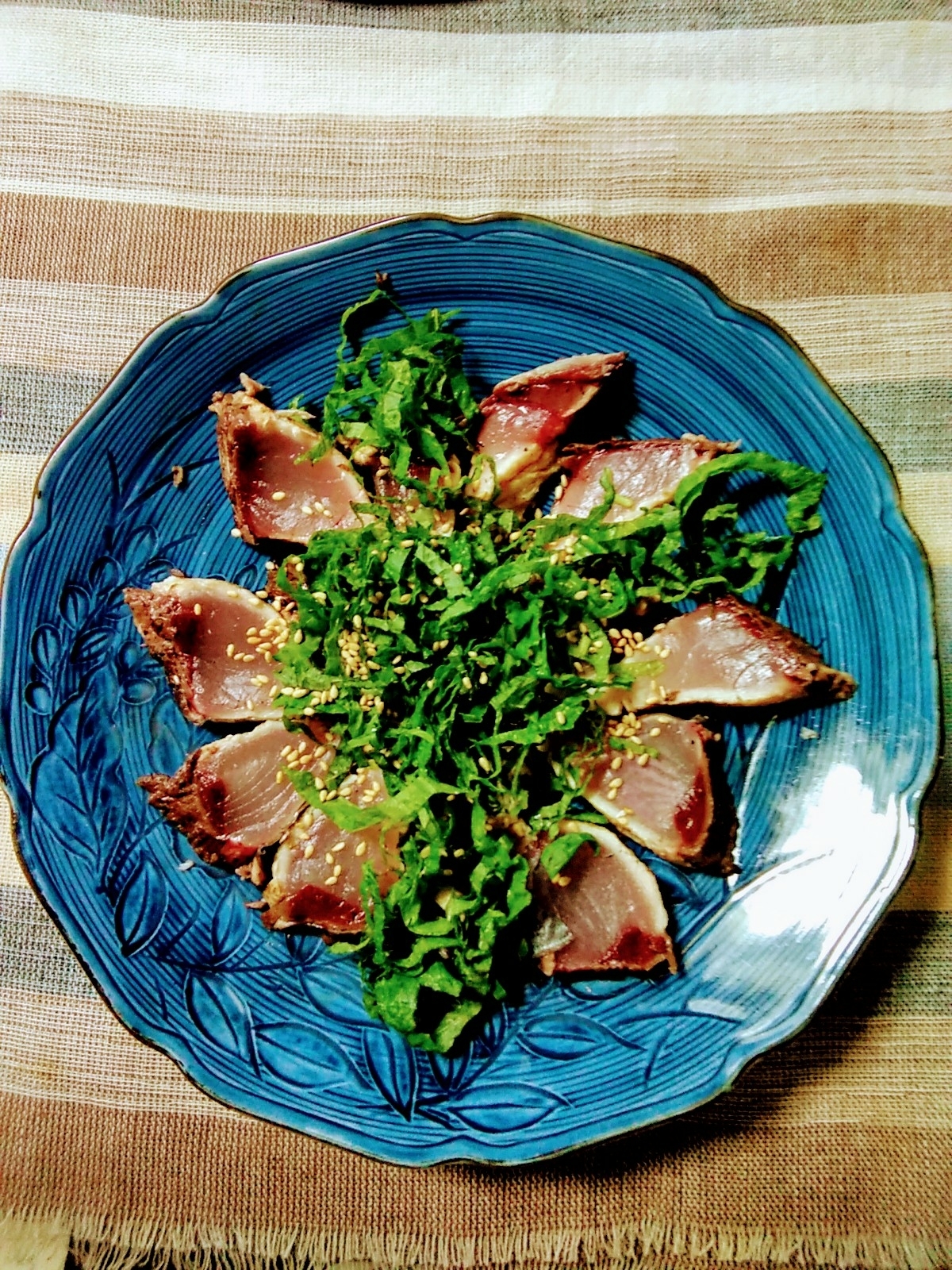 コシナガマグロのたたき 炙りバージョン レシピ 作り方 By ここなっつん 楽天レシピ コシナガマグロのたたき 炙りバージョン レシピ 作り方 By ここなっつん 楽天レシピ