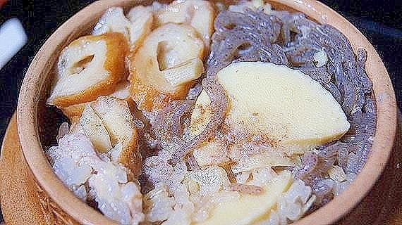 筍ごはん　釜飯