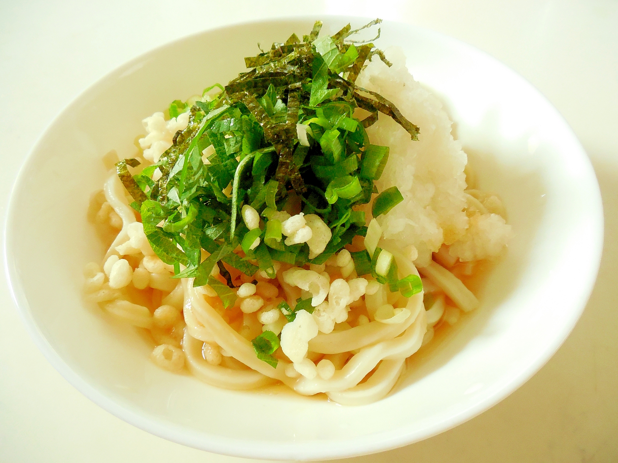 冷やし ぶっかけ おろし うどん