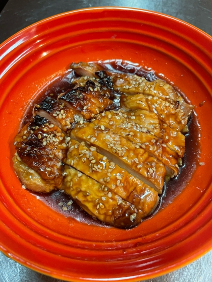 鶏胸肉の中華風照り焼き