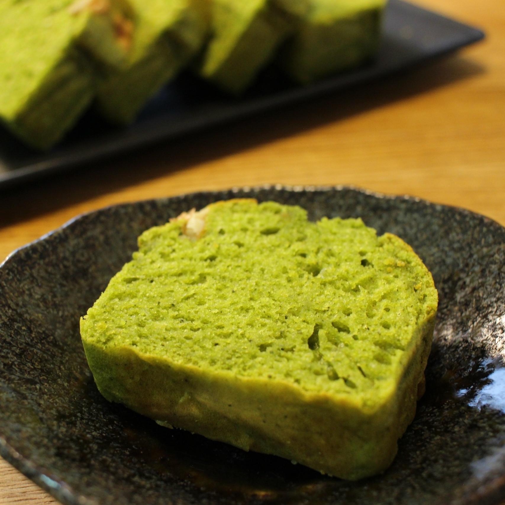 １で覚える／ホットケーキミックスで簡単抹茶ケーキ