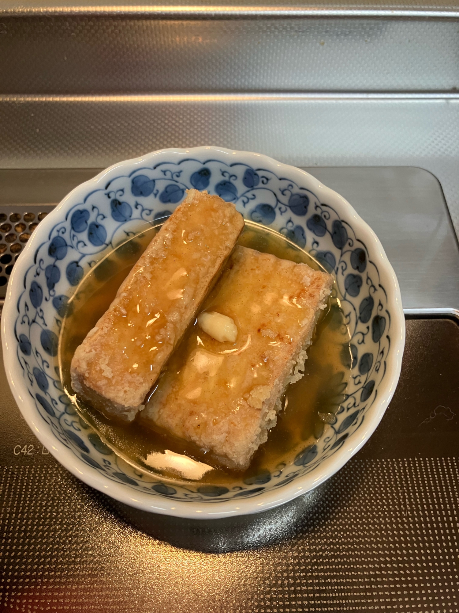 厚揚げde簡単♪手抜き♪揚げ出し豆腐^_^