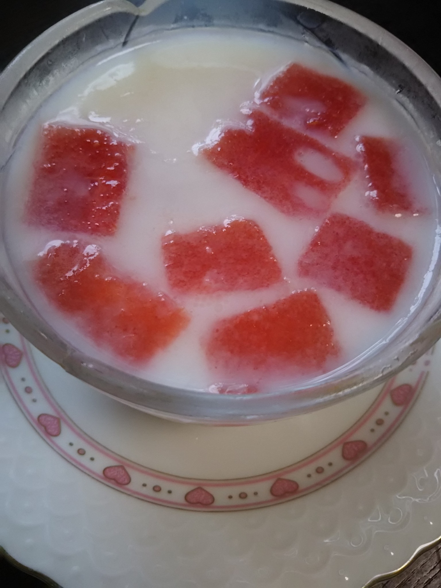 粉寒天で作る スイカのミルクゼリー レシピ 作り方 By こころママ 楽天レシピ 粉寒天で作る スイカのミルクゼリー レシピ 作り方 By こころママ 楽天レシピ