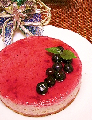 ブルーベリーの豆乳レアチーズケーキ風 レシピ 作り方 By Saru Bobo 楽天レシピ