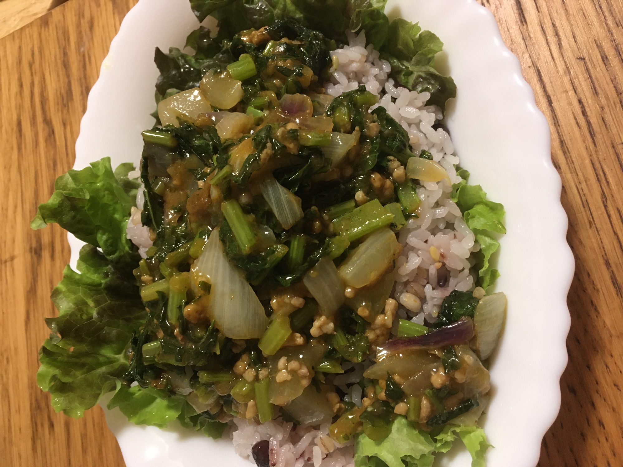 大根の葉でドライカレー レシピ 作り方 By Yunocchan 楽天レシピ 大根の葉でドライカレー レシピ 作り方 By Yunocchan 楽天レシピ