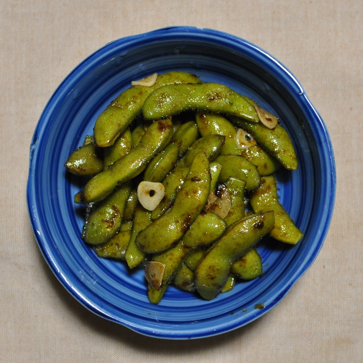 枝豆の豆鼓醤(トウチジャン)炒め