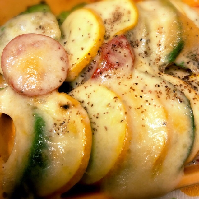 糖質制限 アボカドとズッキーニのチーズ焼き レシピ 作り方 By 萌吉 楽天レシピ