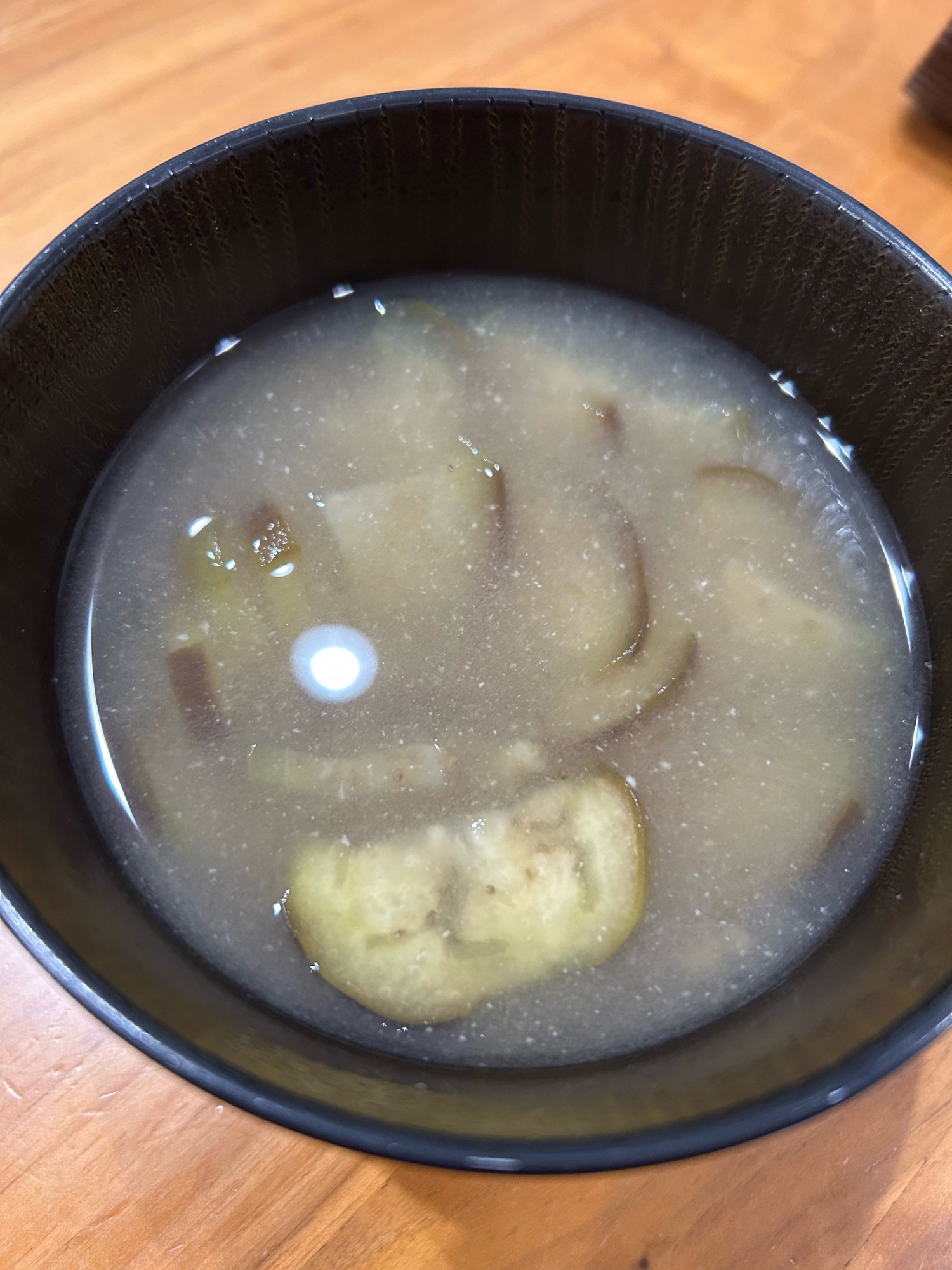 なすの味噌汁