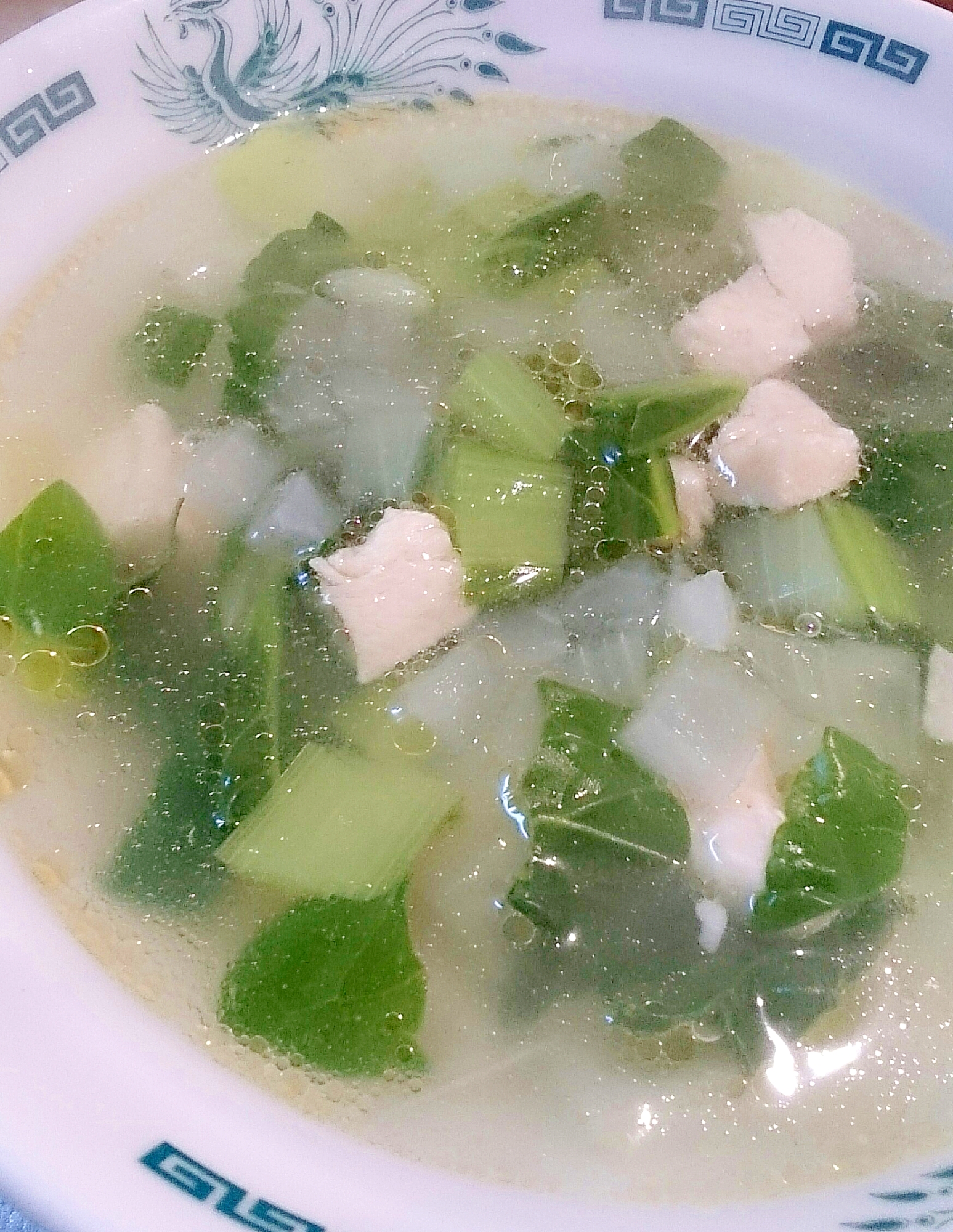 ターツァイのとろみクッパ