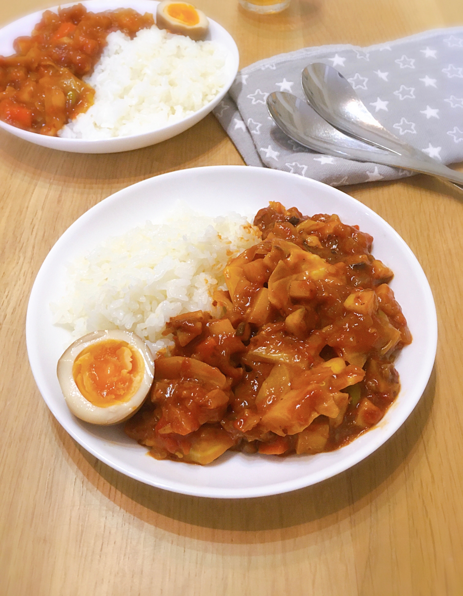 健康レシピ☆キャベツと野菜の大量消費カレー❣️