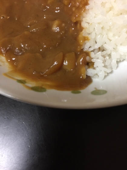 玉ねぎと人参と牛肉のカレー