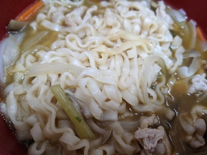 残ったカレーで本格カレーうどん