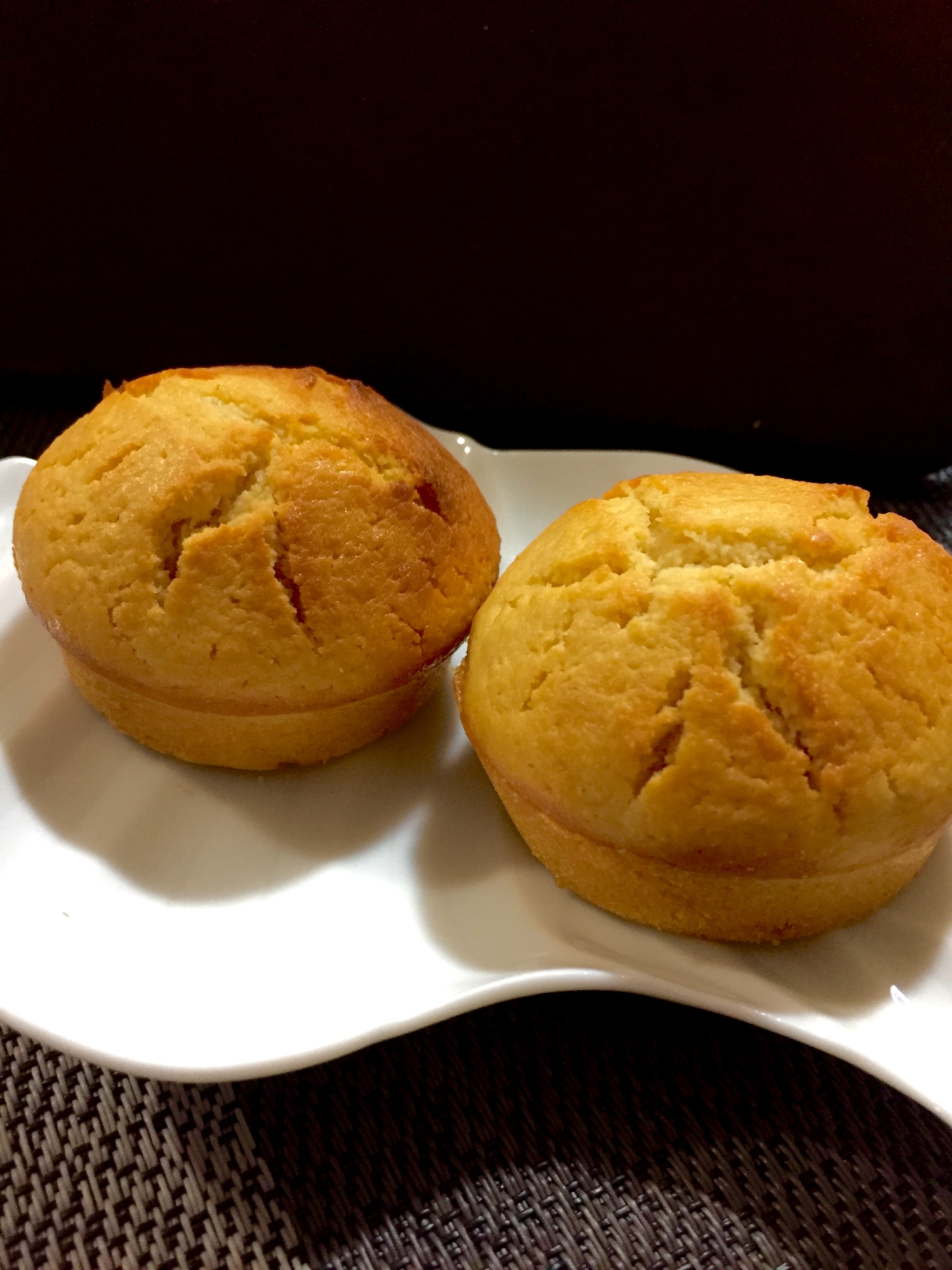 ノンバター! 蜂蜜レモンマフィン