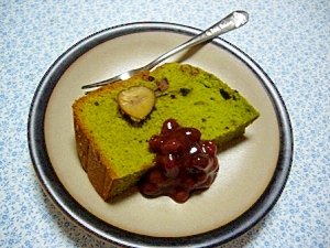 Hbでケーキ 抹茶 小豆 栗入りケーキ レシピ 作り方 By チッチとカム 楽天レシピ Hbでケーキ 抹茶 小豆 栗入りケーキ レシピ 作り方 By チッチとカム 楽天レシピ