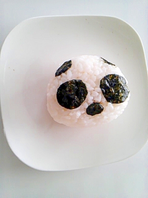 たぶんパンダだよおにぎり レシピ 作り方 By Pinkishsky 楽天レシピ