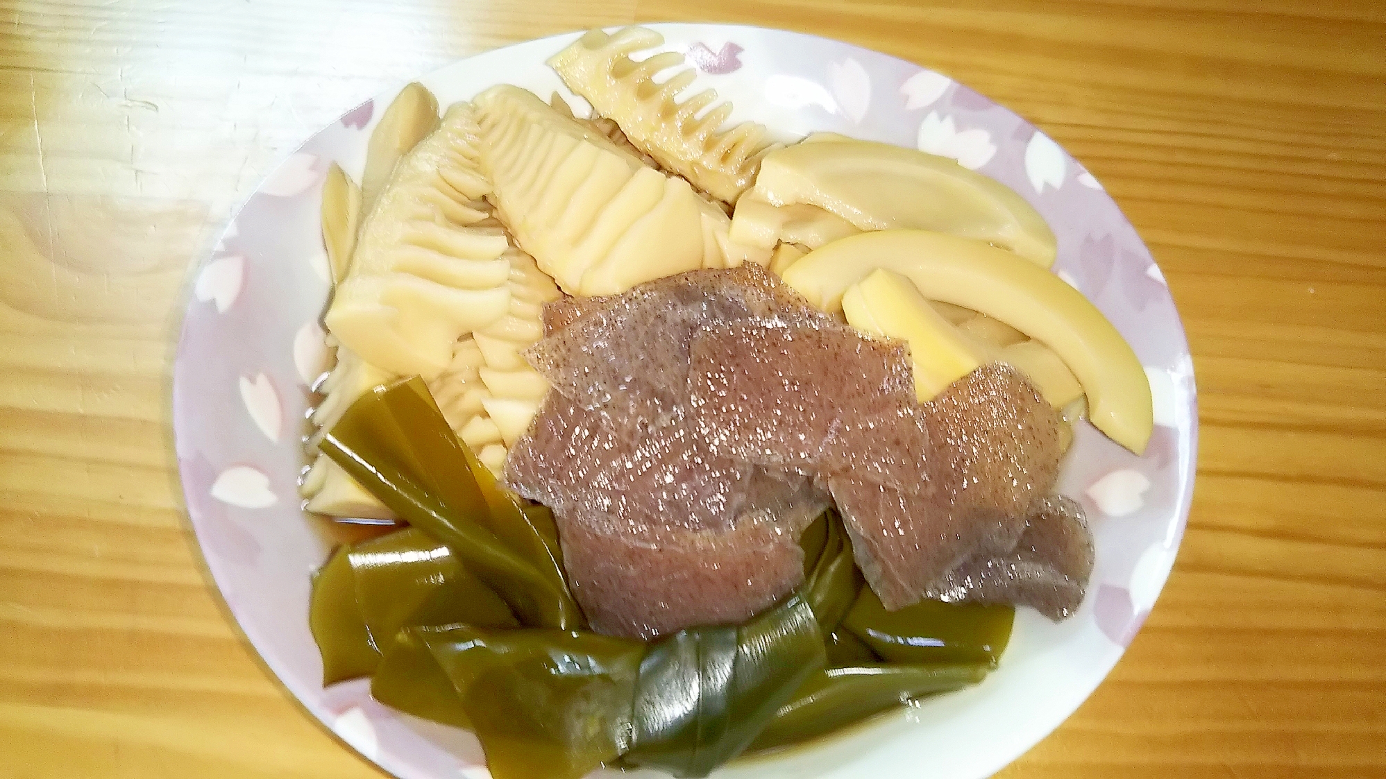 タケノコと昆布の煮もの