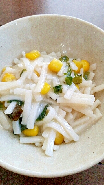 離乳食中期 後期コーンとわかめのおうどん レシピ 作り方 By しぃ な 楽天レシピ 離乳食中期 後期コーンとわかめのおうどん レシピ 作り方 By しぃ な 楽天レシピ