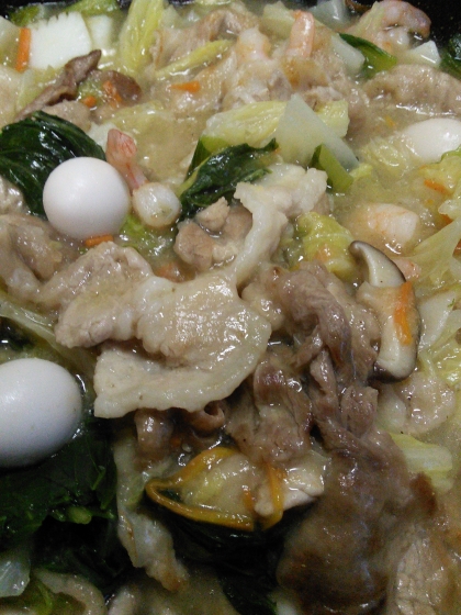 美味しかったのでまた作りました(^_^)v

残った野菜もタップリ(^.^)ごちそうさまでした(^○^)