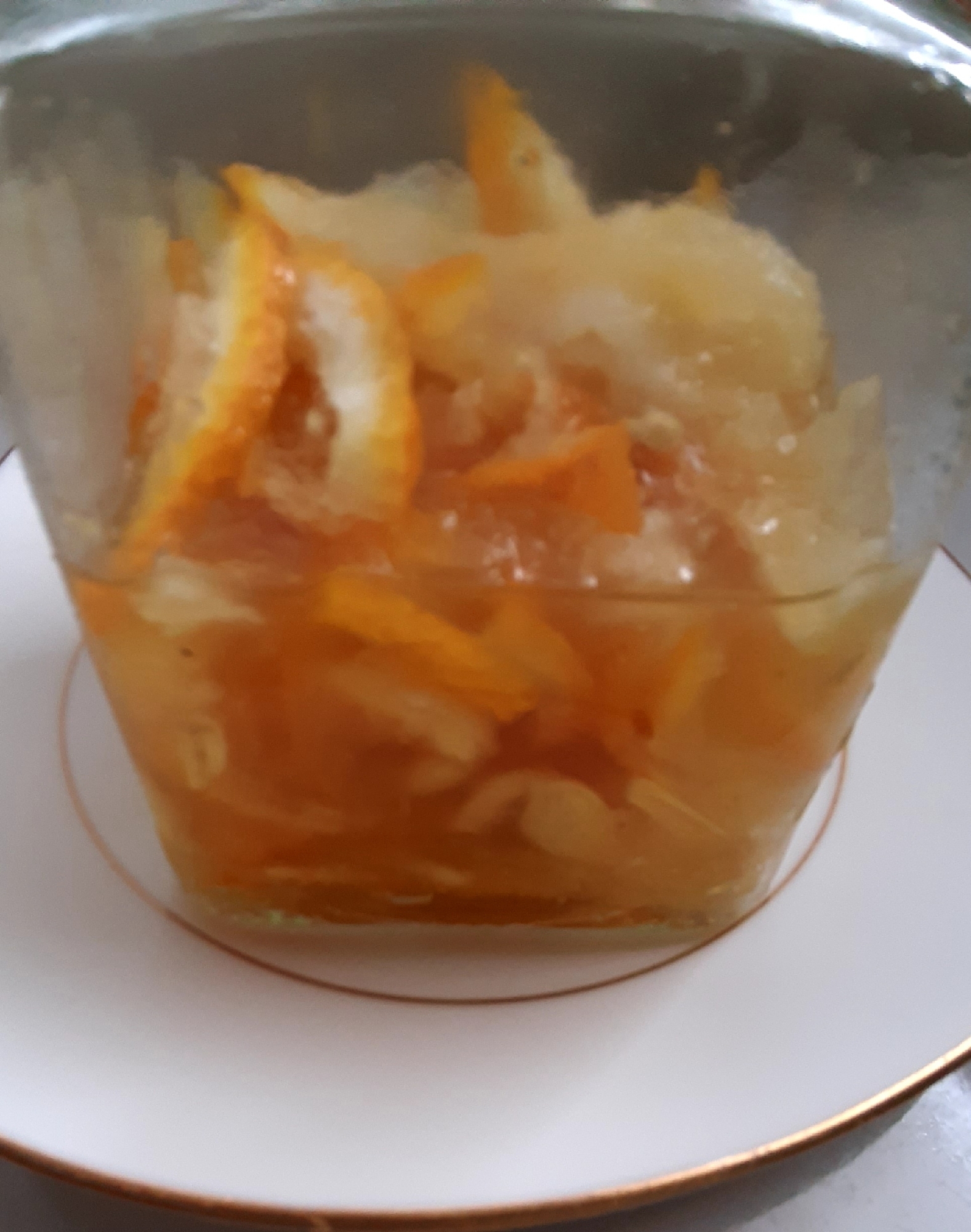 柚子茶　氷砂糖で簡単、加熱なし！
