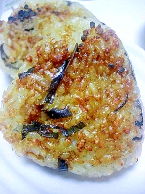 ダブル昆布の焼きおにぎり