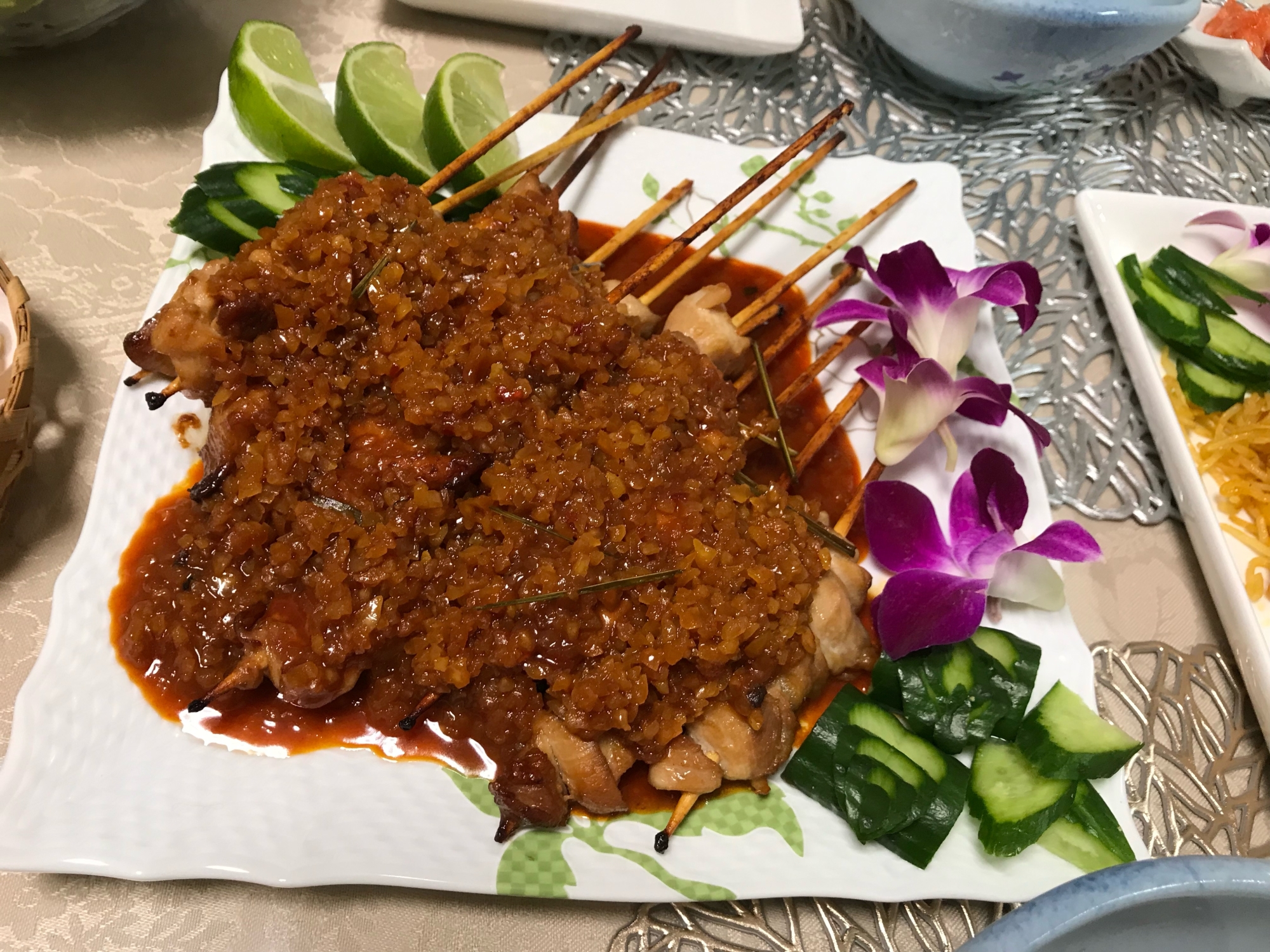 【簡単！マレーシアの味】サテアヤム
