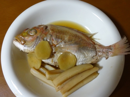 フライパンで作る！連子鯛の煮つけ