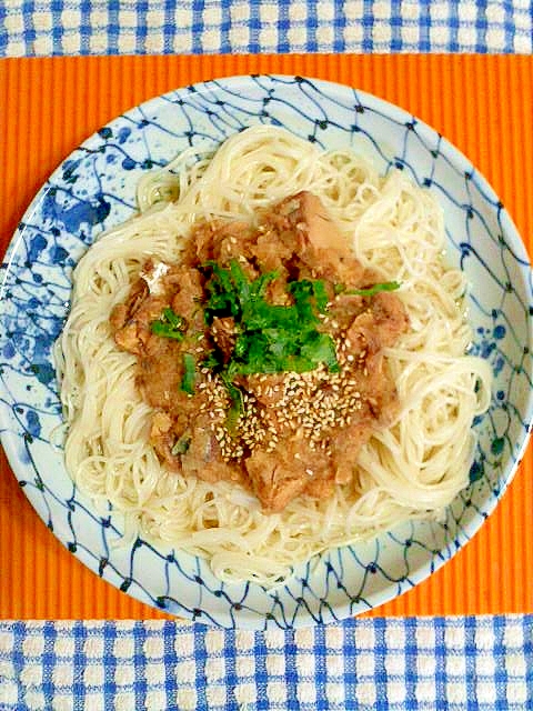 鯖味噌缶のおろし素麺 レシピ 作り方 By テツオ63 楽天レシピ 鯖味噌缶のおろし素麺 レシピ 作り方 By テツオ63 楽天レシピ